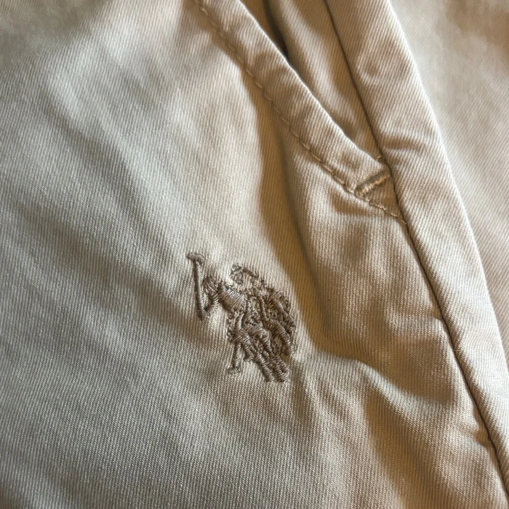 U.S. Polo Assn. Boy’s Khaki Chinos size 7 - Picture 3 of 4